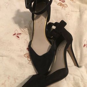 Black high heels